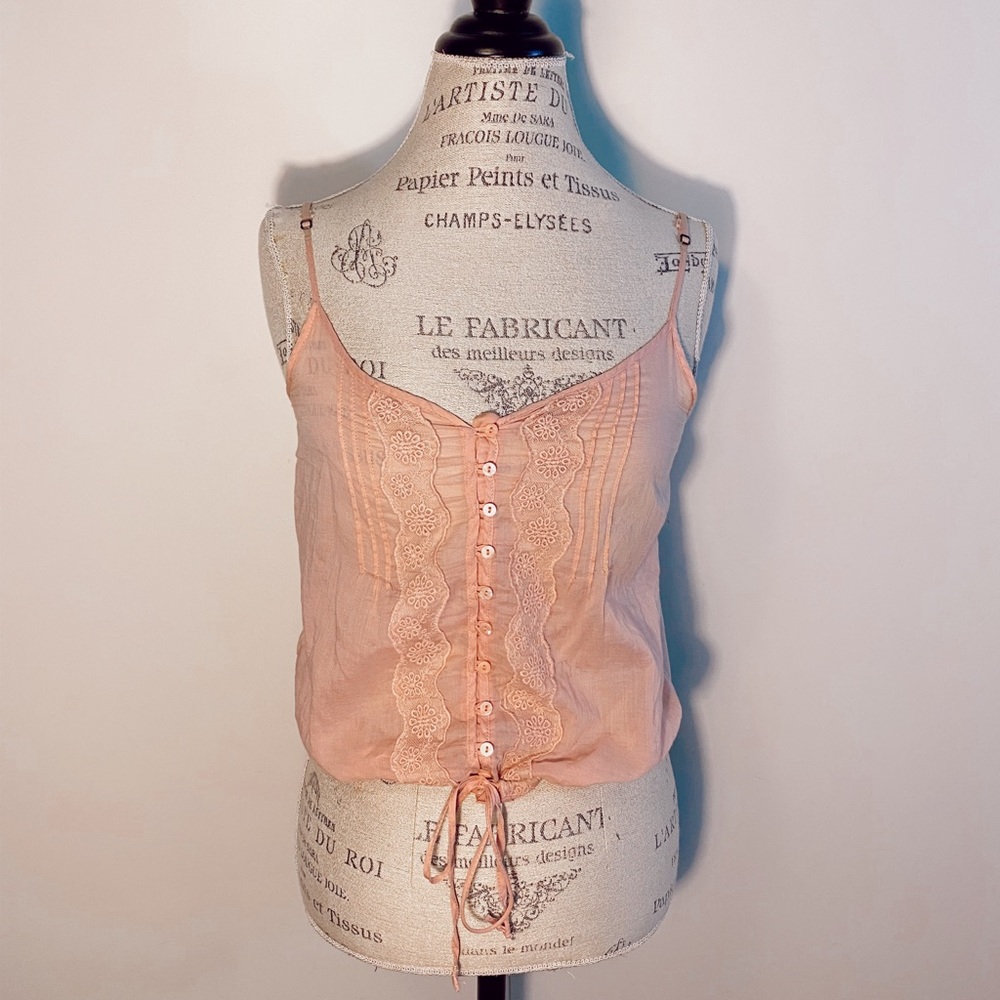 ✨ Light pink cami top